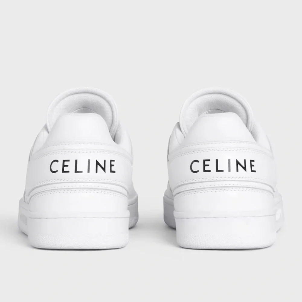 Celine Woman’s Classic White Sneakers
